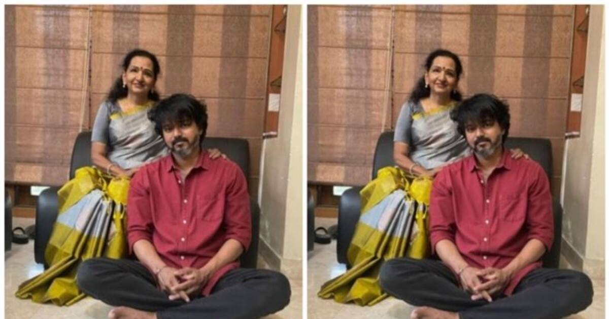 நடிகர் விஜய்யின் பிட்னஸ் சீக்ரெட்டை வெளியிட்ட தாய் ஷோபா... இத சாப்பிட்டு தான் இவ்ளோ பிட்டா இருக்காரா தளபதி!