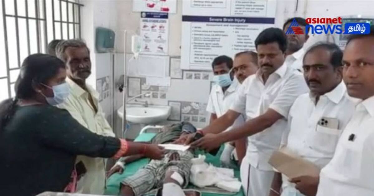 Watch : வால்பாறை அருகே தோட்ட தொழிலாளியை கடித்த கரடி! மருத்துவ உதவிக்கு நிதியுதவி வழங்கிய திமுக!