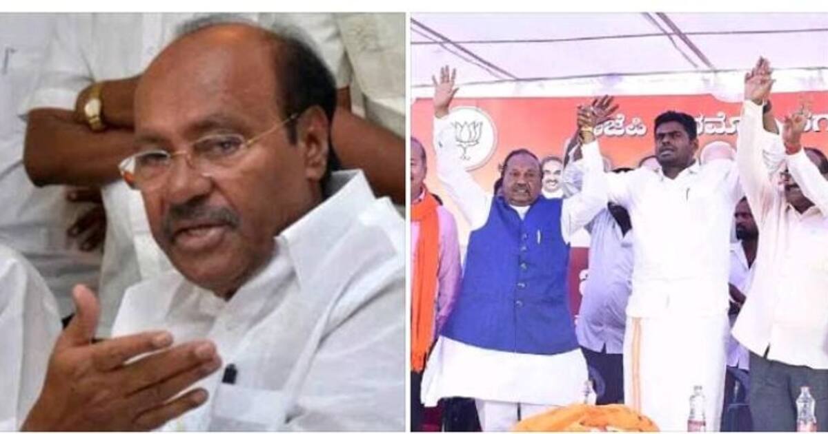 தமிழ்தாய் வாழ்த்தை அவமதிப்பதா?மேடை நாகரிகம் கூட இல்லை!பாஜக நிர்வாகி ஈஸ்வரப்பாவிற்கு எச்சரிக்கை விடுத்த ராமதாஸ்