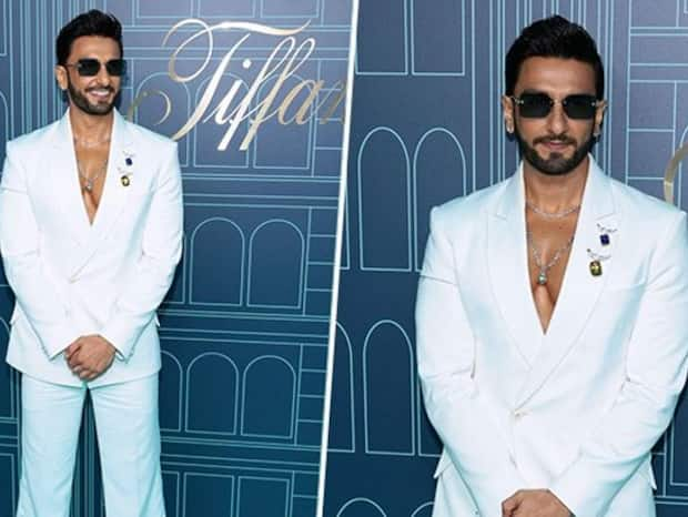 Ranveer Singh Looked Dapper In A Gaurav Gupta Suit At The Tiffany & Co's  Store Launch In NYC - News18