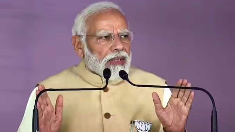 PM Modi Takes Dig At Congress In Karnataka Says Party Has Reputation Of 85% Commission