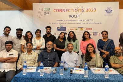IIMC Alumni Meet held in Kochi, Kerala scribe wins journalism award