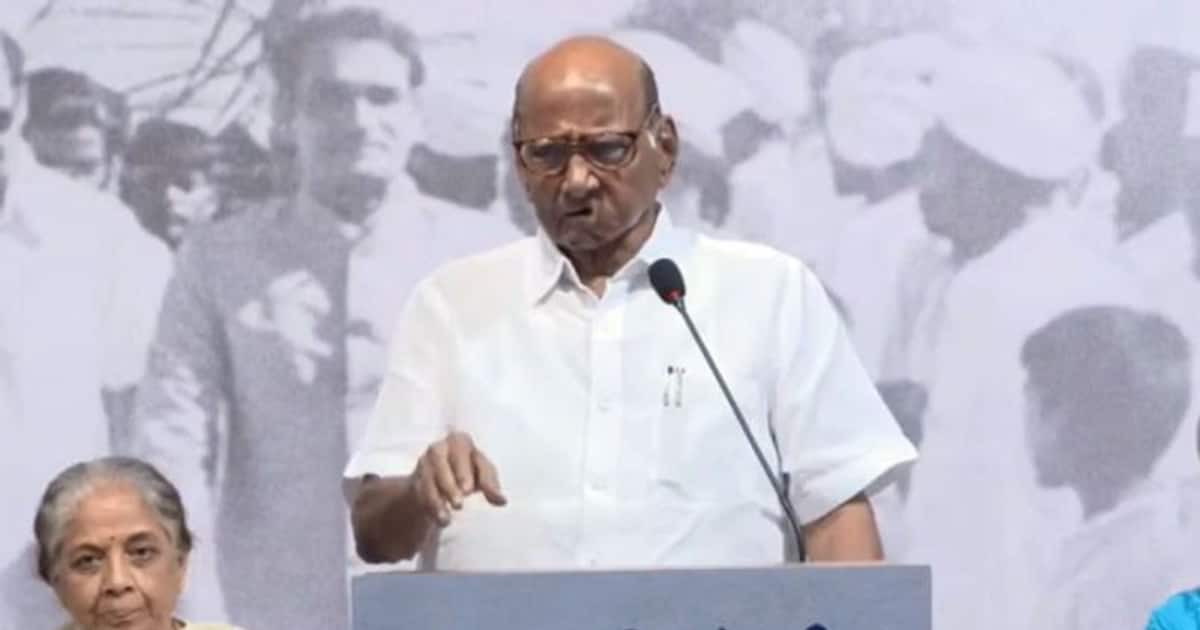 Sharad Pawar Steps Down From Ncp President Post Cadre Protests At Yb Chavan Center Watch 5391