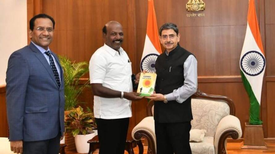 ஆளுநர் மாளிகைக்கு திடீர் விசிட் அடித்த அமைச்சர் மா.சுப்பிரமணியன்..ஓ! இதுதான் காரணமா?