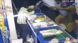 Drug gang attacked cell phone shop owner in Palladam! Exciting CCTV footage!