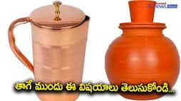 copper bottle vs earthern pot-which water is best to drink