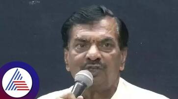 Ayanur Manjunath Slams On KS Eshwarappa At Shivamogga gvd Ayanur Manjunath Slams On KS Eshwarappa At Shivamogga gvd