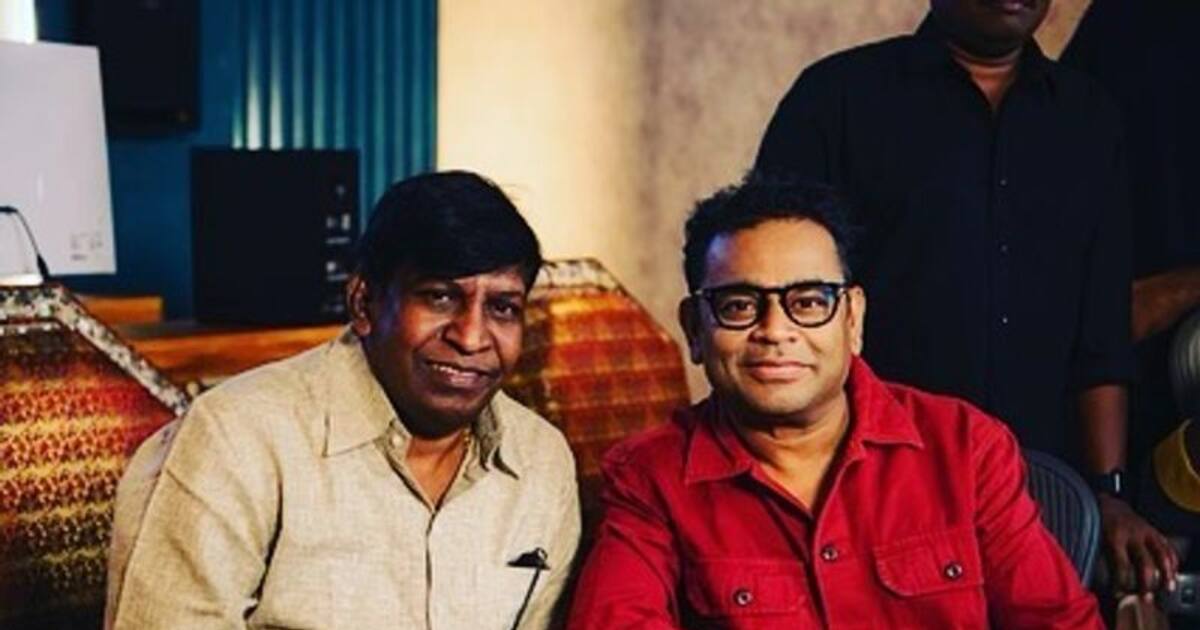 இசைப்புயல் உடன் இணைந்த வைகைப்புயல்... மாமன்னன் படத்திற்காக வடிவேலுவும், ஏ.ஆர்.ரகுமானும் செய்த தரமான சம்பவம்