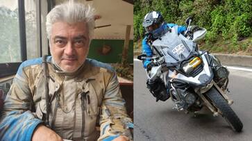 Vidaamuyarchi actor Ajithkumar started his world bike tour in Oman gan Vidaamuyarchi actor Ajithkumar started his world bike tour in Oman gan