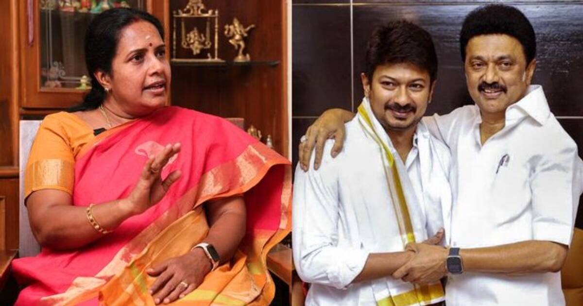 நீட் தேர்வு ரத்து ரகசியம் எனக்கு தெரியும் என உதயநிதி சொன்னதெல்லாம் மாணவர்களை, மக்களை ஏமாற்றும் நாடகமா?  வானதி