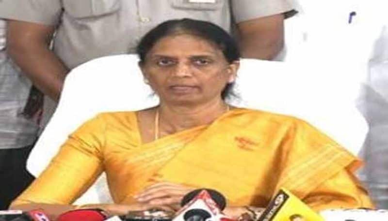 Telangana  Minister  Sabitha Indra  Reddy  Releases  Tenth Class  Results lns 