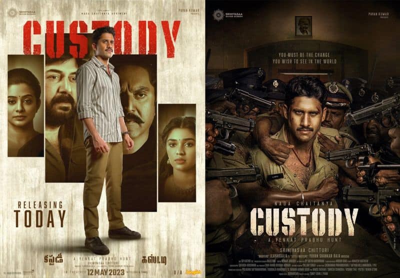 Venkat Prabhu Directional Naga chaitanya's custody movie twitter review