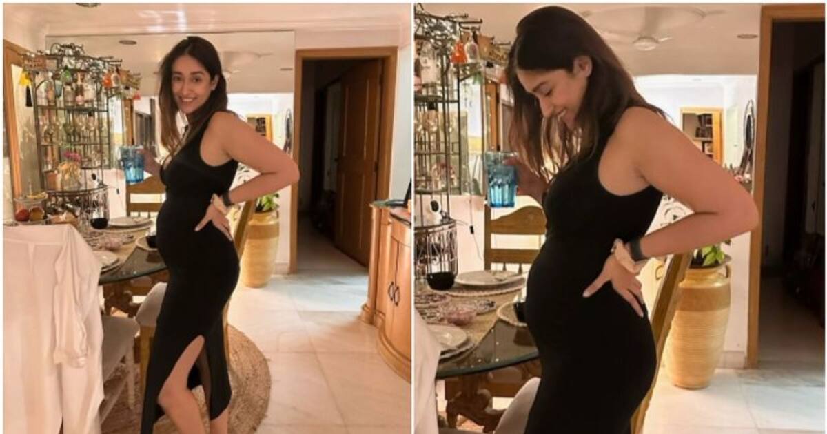 திருமணத்திற்கு முன்பே கர்ப்பம்! வயிறு பெரிதாகி எப்படி இருக்கிறார் பாருங்க இலியானா... வைரலாகும் போட்டோஸ்!