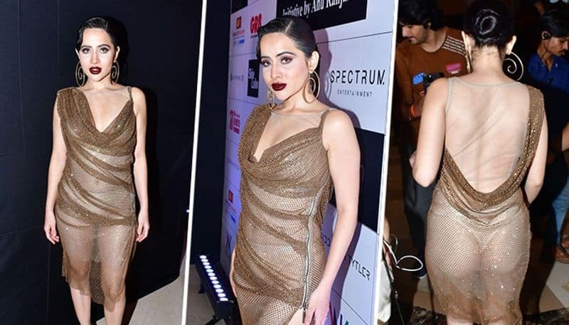 Urfi Javed left the house late in the weekend party wearing only a