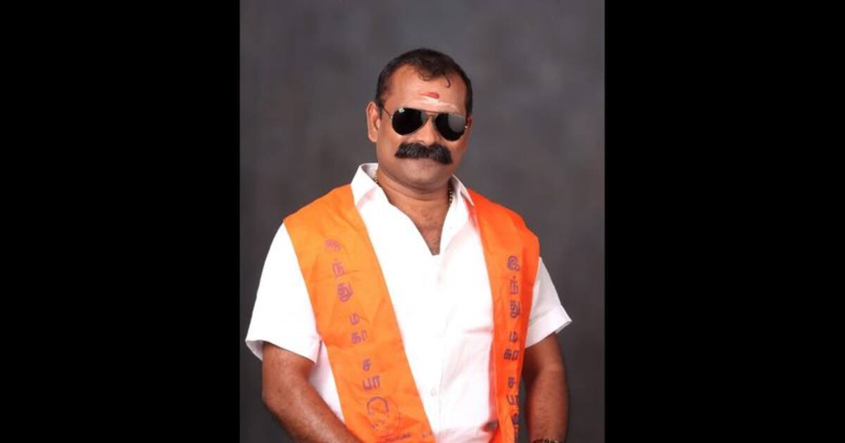 இந்து மகாசபா மாநில இளைஞரணி தலைவரை கொல்ல சதி? காவலாளியை கொடூரமாக தாக்கிய மர்ம கும்பல்