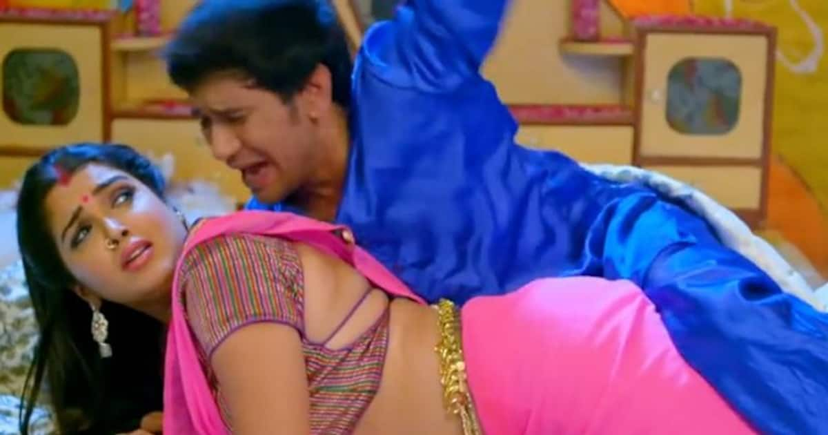 Amrapali Dubey Sexy Video Bhojpuri Actress Nirahua S Bold Romantic