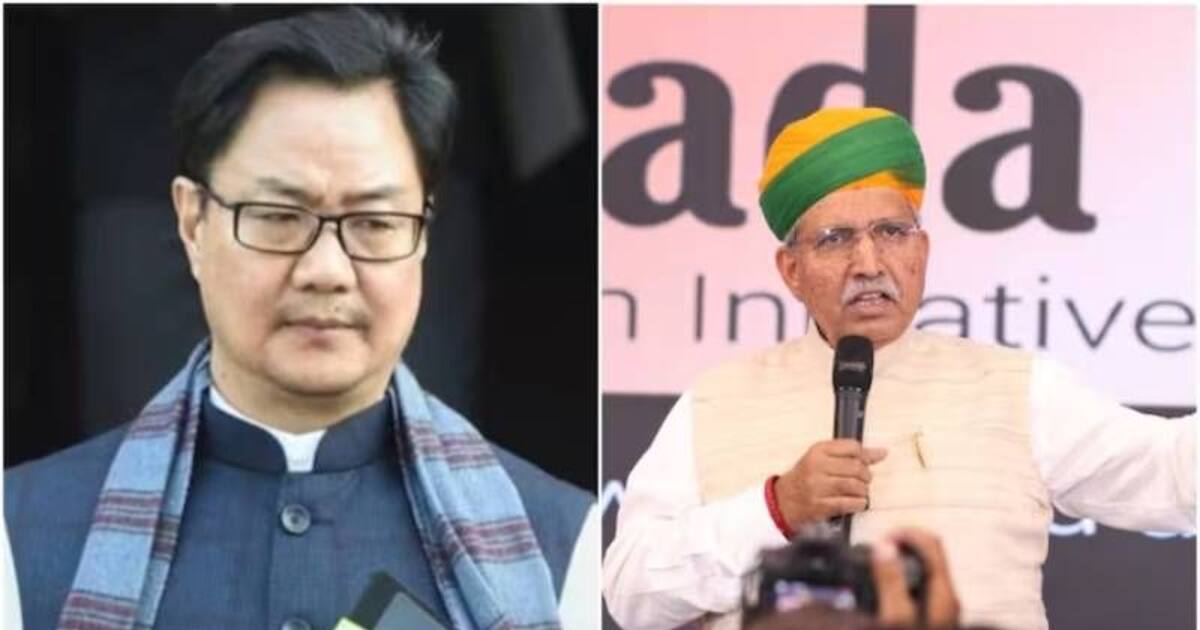 மத்திய அமைச்சரவை மாற்றம்.. கிரண் ரிஜிஜுவுக்கு புதிய துறை ஒதுக்கீடு.. புதிய சட்ட அமைச்சர் யார் தெரியுமா?