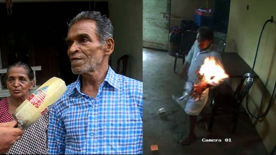 mobile blast in shirt pocket 76 year old man narrowly esaped from tragedy in Kerala akb mobile blast in shirt pocket 76 year old man narrowly esaped from tragedy in Kerala akb