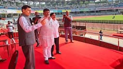 DK Shivakumar Visited to Kanteerava Stadium in Bengaluru grg