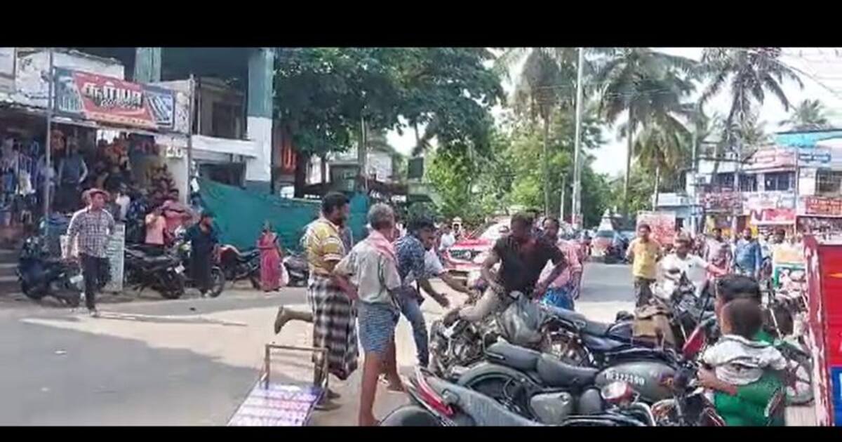 மதுபோதையில் தகராறு செய்த ராணுவ வீரர்; கம்பத்தில் கட்டி வைத்து சித்ரவதை செய்த இளைஞர்கள்