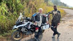 vidaamuyarchi hero Ajith gifted a BMW bike to his co-rider Sugat