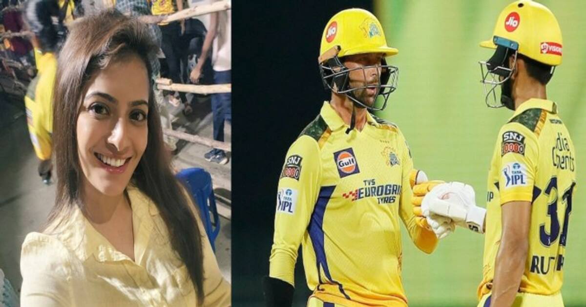 சிஎஸ்கே வீரர்கள் அவுட்டாக அவுட்டாக வருத்தமாக ரியாக்‌ஷன் கொடுத்த வரலட்சுமி சரத்குமார்!