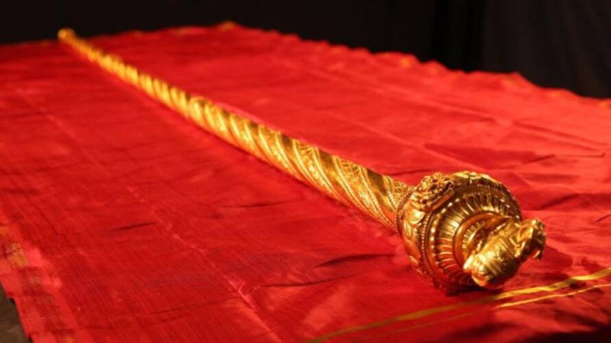 Thiruvavaduthurai Adheenam slams Congress for calling history of 'Sengol' bogus Thiruvavaduthurai Adheenam slams Congress for calling history of 'Sengol' bogus