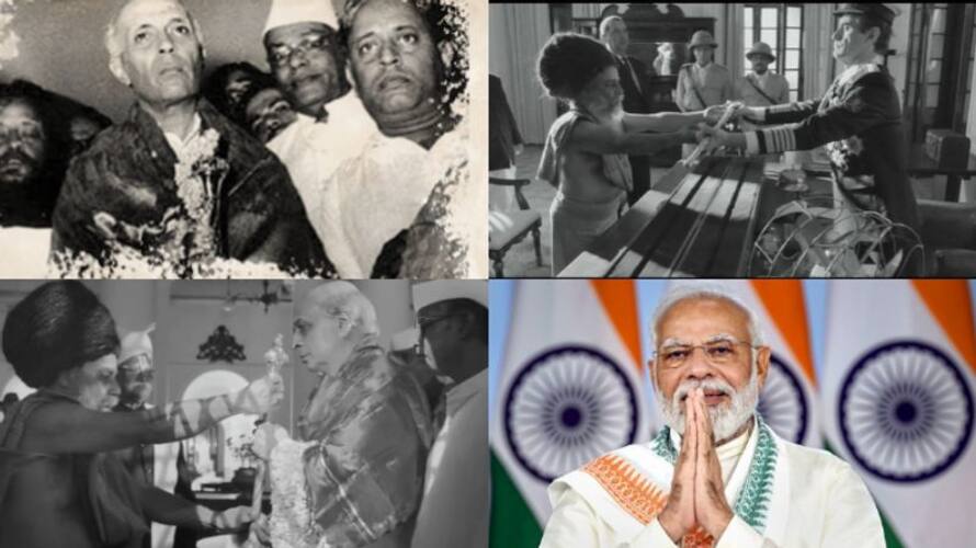 same scepter that Nehru accepted on August 14 About that scepter that will be placed in the new parliament ppp same scepter that Nehru accepted on August 14 About that scepter that will be placed in the new parliament ppp