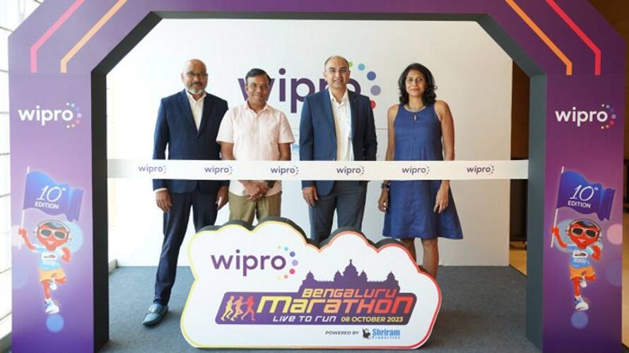Wipro to be Title Sponsor of Bengaluru Marathon More than 20000 runners expected to participate san Wipro to be Title Sponsor of Bengaluru Marathon More than 20000 runners expected to participate san