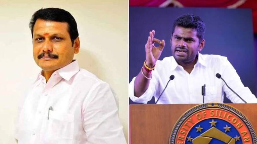Tn bjp president annamalai tweet about senthil balaji it raid Tn bjp president annamalai tweet about senthil balaji it raid