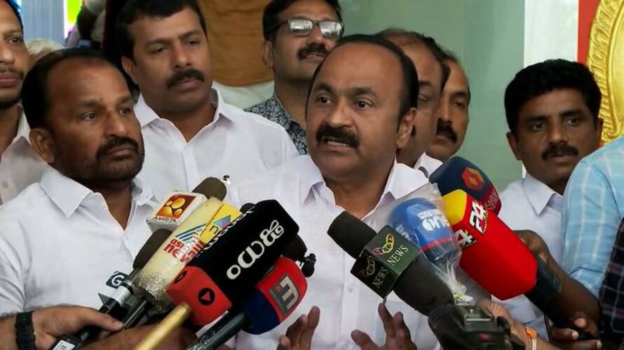 VD Satheesan says CM Pinarayi is VC to University of corruption kgn VD Satheesan says CM Pinarayi is VC to University of corruption kgn