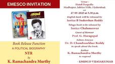 NTR : A Political Biography book release - bsb
