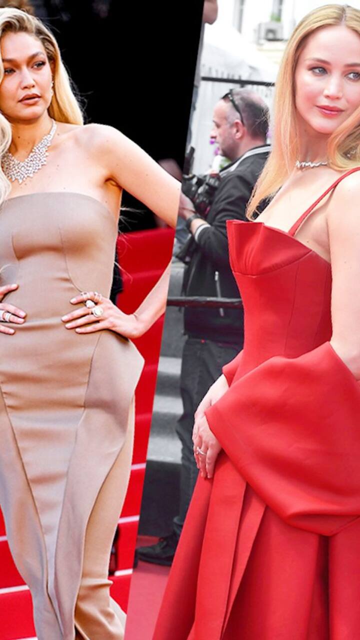 Cannes 2023: Jennifer Lawrence and Gigi Hadid serve the finest red carpet  moment