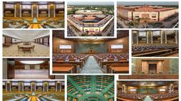 New Parliament Building inside photos of central vista Narendra Modi san
