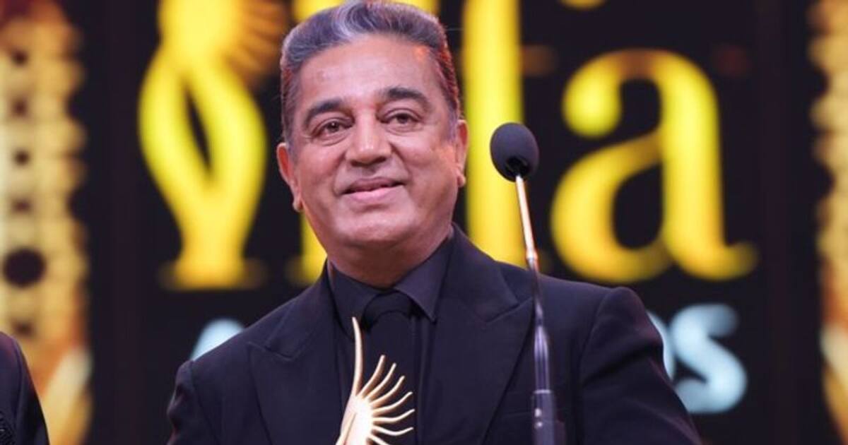 அபுதாபியில் வாழ்நாள் சாதனையாளர் விருது பெற்றார் கமல்ஹாசன் - வாழ்த்து மழை பொழியும் ரசிகர்கள்