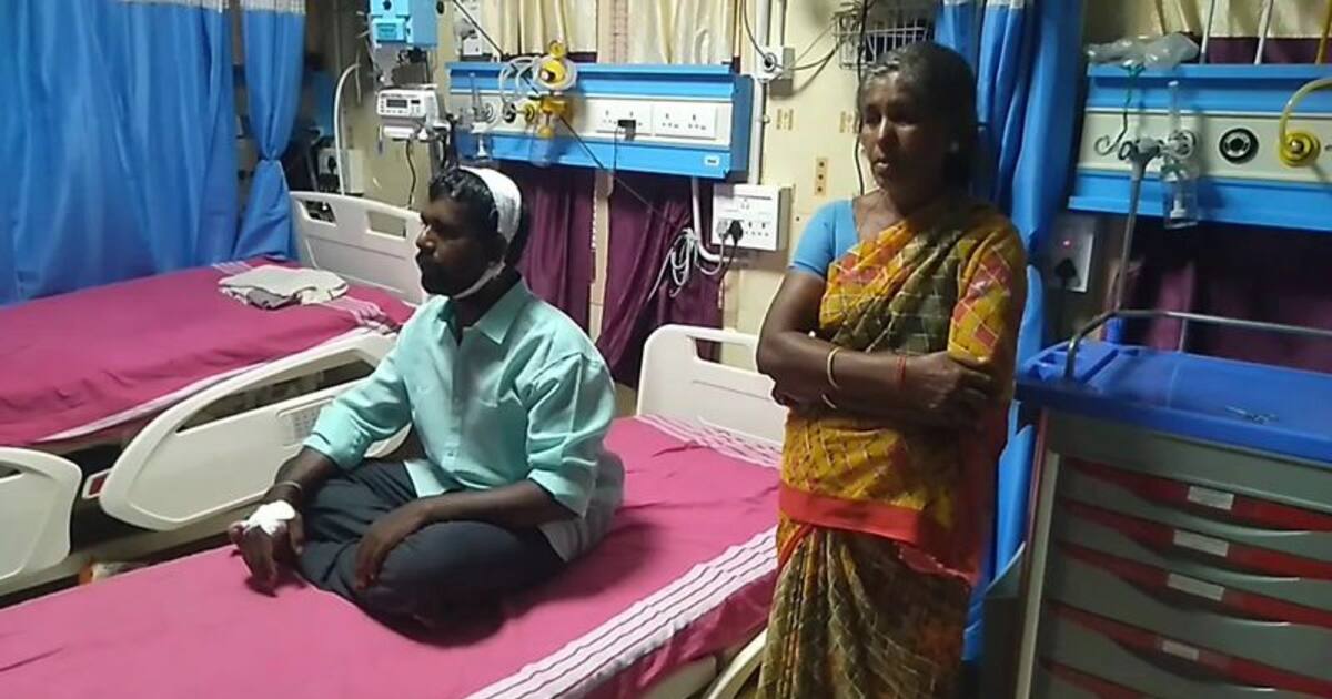 திருச்சியில் மணல் கடத்தலை தடுக்க முயன்ற அதிகாரியை கடித்து கொல்ல முயற்சி - காவல்துறை விசாரணை