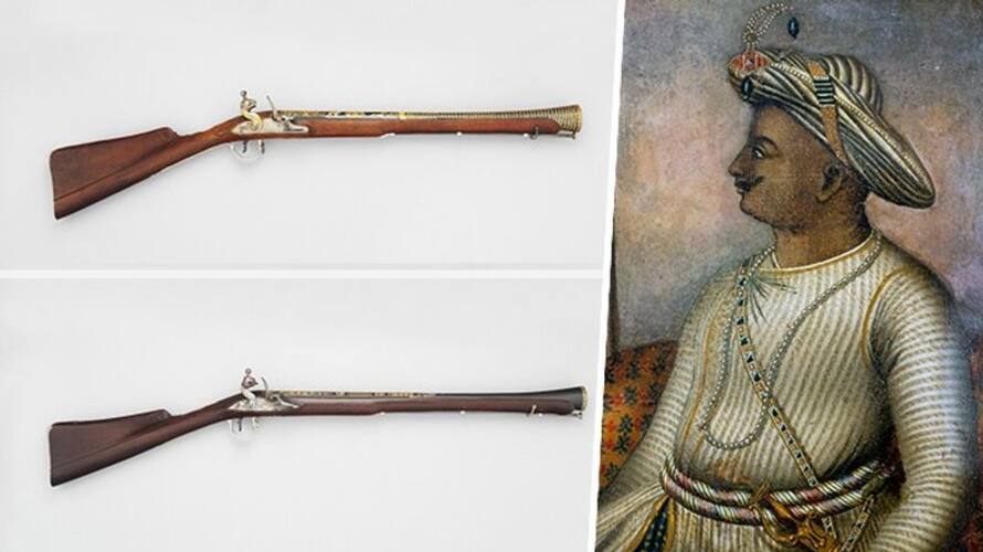 UK imposes export bar on Tipu Sultan's rare Flintlock sporting gun valued at 2 million pounds snt
