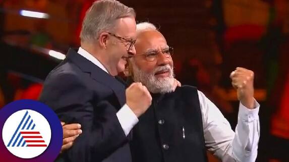 Australian leader gives Indian Prime Minister a rock star welcome rav Australian leader gives Indian Prime Minister a rock star welcome rav