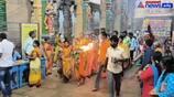 Vaikasi Festival at Virudhunagar Veilu Kathamman Temple! - Devotees carrying Agni Chatti to pray!