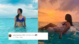 Wink beauty priya prakash varrier saree Hot photos from Maldives sgk