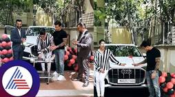 Bipasha Basu Kiran Singh grover buys new swanky new audi q7 car for daughter devi vcs 