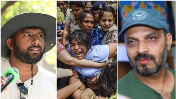simple suni and kaviraj reacts about women wresters protest sgk simple suni and kaviraj reacts about women wresters protest sgk