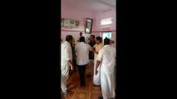 DMk councillors clash municipality meeting in kanyakumari district