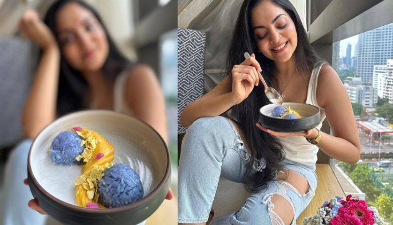 ahaana krishna shares mango sticky rice photo azn 