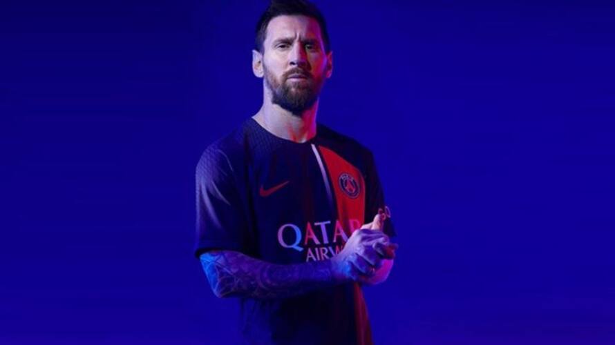 Lionel Messi's presence in PSG's new 2023-24 home kit promotions leave ...