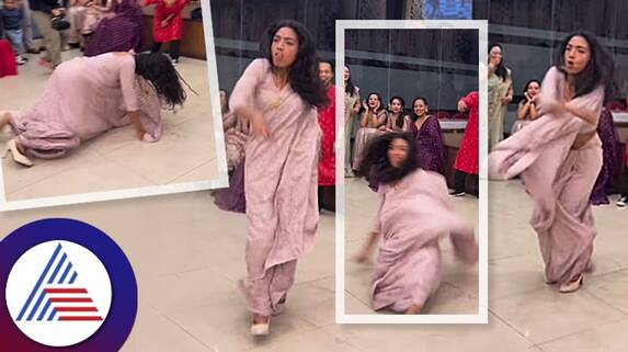 Viral Video Of Womans Wild Dance Moves In Saree And Heels Rakes In Over Seven Million Views Vin Viral Video Of Womans Wild Dance Moves In Saree And Heels Rakes In Over Seven Million Views Vin