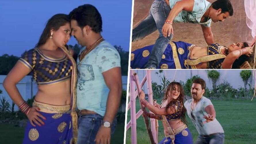 Hot Sex Video Kajalragwani - Kajal Raghwani SEXY video: Bhojpuri actress, Pawan Singh's BOLD romantic  song goes viral-WATCH