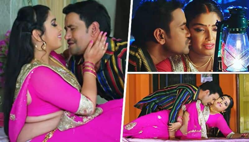 Amrapali Ki Xvideo - Amrapali Dubey SEXY video: Bhojpuri actress, Nirahua's HOT chemistry on  'Dhadak Jala Chhatiya' goes VIRAL