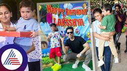 Rani Mukerji  Taimur Ali Khan and Jehangir attend Tusshar Kapoor  son Laksshya s Super Mario themed birthday bash