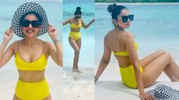 Rakul Preet singh Bikini Photoshoot in Maldives